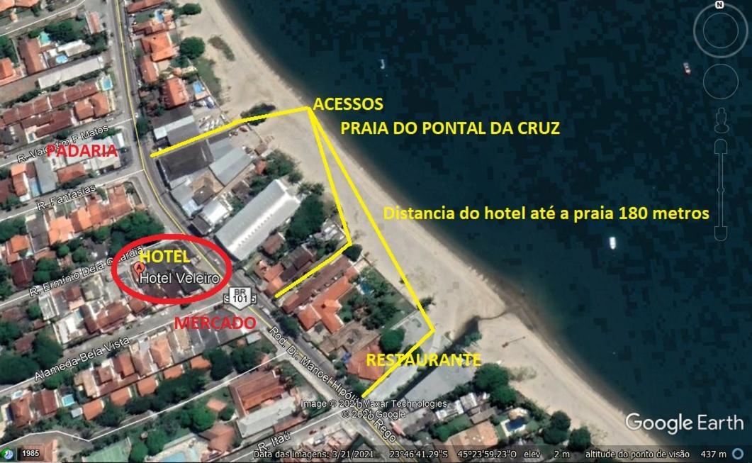 Hotel Veleiro Sao Sebastiao  Bagian luar foto